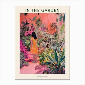 In The Garden Poster Red Butte Garden Usa Canvas Print