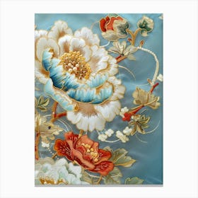 Chinese Floral Painting 20 Canvas Print