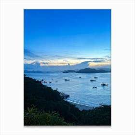 Ocean Cape Holiday Siam Beautiful Shore Point Paradise Turquoise Peaceful Sunset Grass M (4) 2 Canvas Print