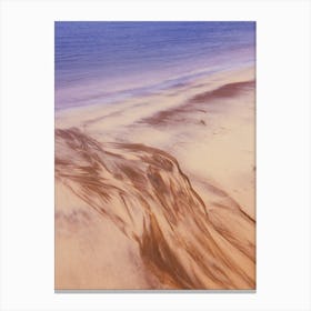 Sand Art Canvas Print