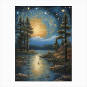 Starry Night 7 Canvas Print