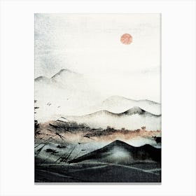 Japan harmony no 15 Canvas Print