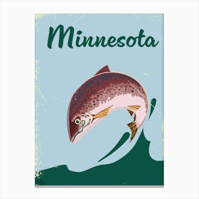 Minnesota Trout Canvas Print