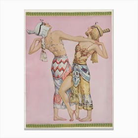 Egyptian Dance Canvas Print