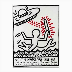 Keith Haring Canvas Print