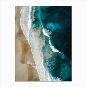 Aerial Seascape Canvas Print