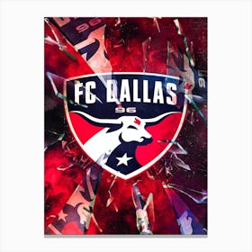 Fc Dallas Canvas Print