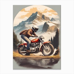 Bike Art1 Canvas Print