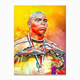 Ronaldo De Lima Brazil Canvas Print