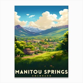 Manitou Springs Colorado Canvas Print