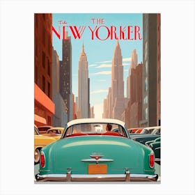 New Yorker Canvas Print