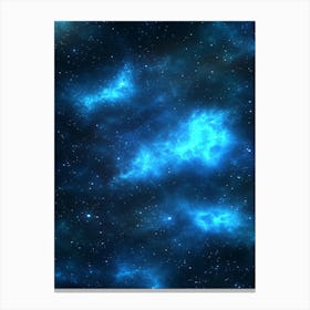 Blue Nebula 3 Canvas Print