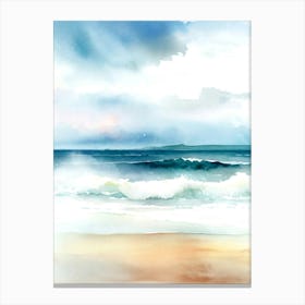 Seaside Waves Canvas Print