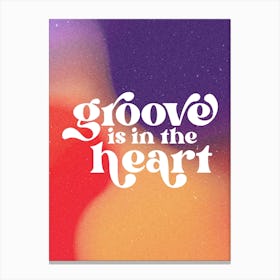Groove Is In The Heart, Deee-Lite Canvas Print