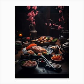 Asian Cuisine 6 Canvas Print