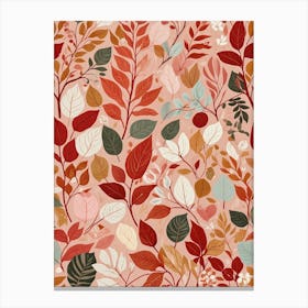 Autumnal Leaves Canvas Print