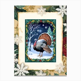 William Morris Turkey In The Snow Canvas Print