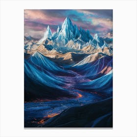 Arctic Landscape 1 Canvas Print