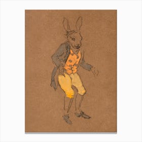 March Hare (1915), Alice in Wonderland Canvas Print
