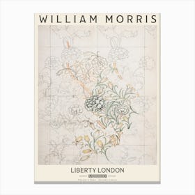 Liberty Print William Morris Wild Tulip Canvas Print