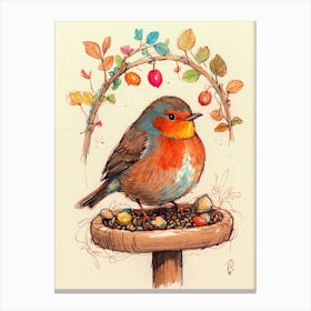 Robin 3 Canvas Print