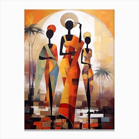African Art Print Canvas Print