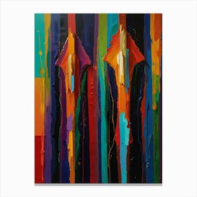 Arrows Canvas Print