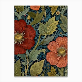 William Morris William Morris Poppy Canvas Print