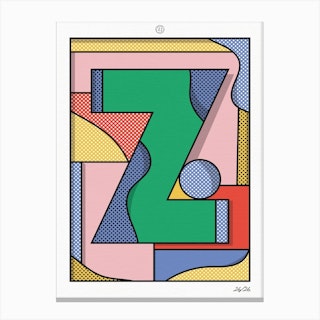 The Letter Z Canvas Print