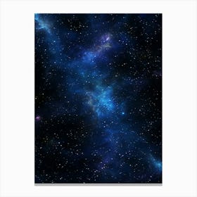 Space Background 10 Canvas Print