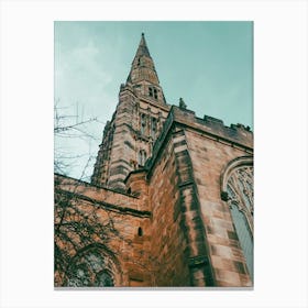 Medieval Church Steeple Canvas Print