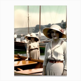 1920s Marina~Reimagined Canvas Print