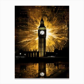 Big Ben In London Canvas Print