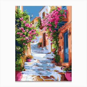 Greece Painting 15 Canvas Print