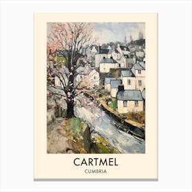 Cartmel (Cumbria) Painting 2 Travel Poster Canvas Print