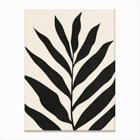 Palm Leaf - b02 Canvas Print