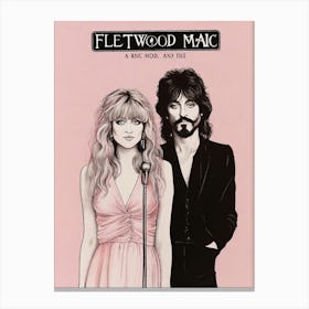 Fleetwood Magic art print Canvas Print