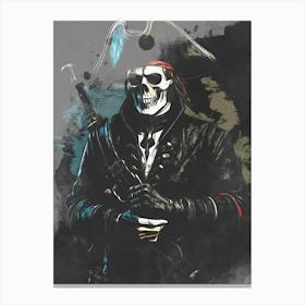 The Captain Ghost Canvas Print