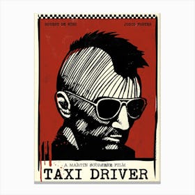 Taxi Driver Movie Canvas Print