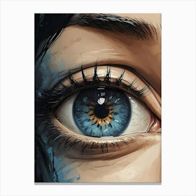 Eye Of A Woman 1 Canvas Print