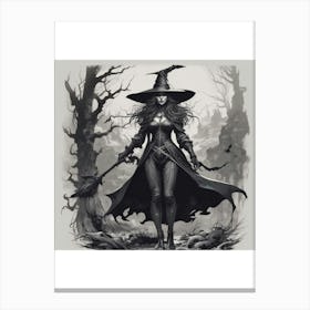 Witch Canvas Print