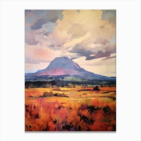 Mount Monadnock Usa 3 Mountain Painting Canvas Print