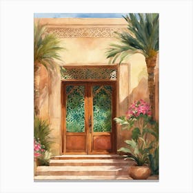 Door To The Mediterranean Canvas Print
