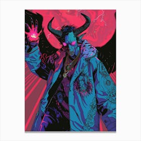 Demons And Angels Canvas Print