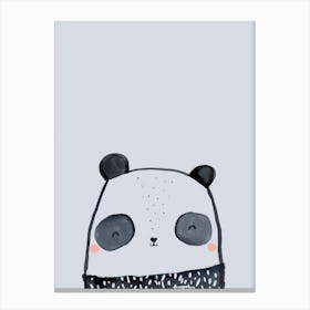 Inky Panda Canvas Print