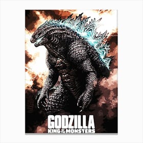 Godzilla King Of Monsters 1 Canvas Print