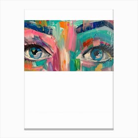 Eyes Of A Woman 1 Canvas Print