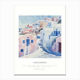 Santorini Canvas Print