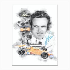 Peter Revson Canvas Print