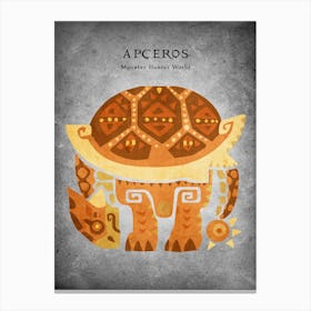 Apceros Vintage Canvas Print